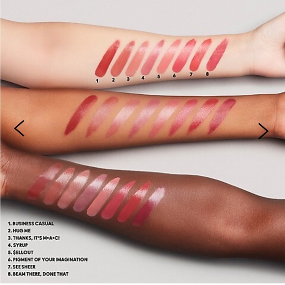 NEW FULL SIZE MAC LUSTRE GLASS LIPSTICK IN SHADE SEE SHEER - Picture 8 of 10